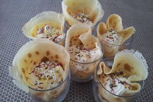Crèpes en verrines
