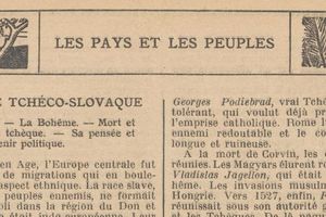 Renée Dunan "La République Tchéco-Slovaque" (1920)