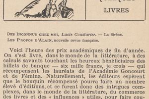Chiquita "Quelques livres" (1920)