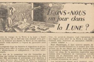 Renée Dunan "Irons-nous un jour dans la lune ?" (1921)
