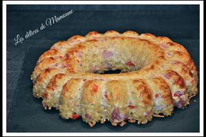 Couronne de pâtes au jambon
