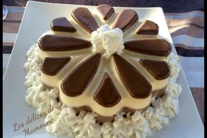 Bavarois Poire Chocolat de Chris