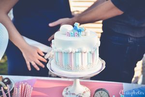 Gender reveal party d'Hélène