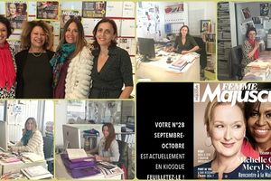 J'ai rencontré l'équipe de FEMME MAJUSCULE!