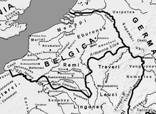 Jules César provoque le déclenchement de la Guerre des Gaules en Belgique