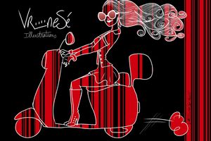 En rouge et noir