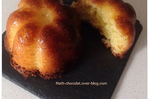 Mini charlottes chocolat blanc et noix coco