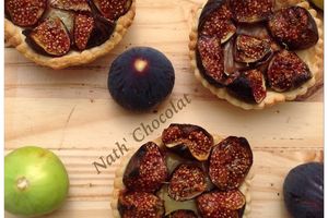 Tarte figue chèvre miel