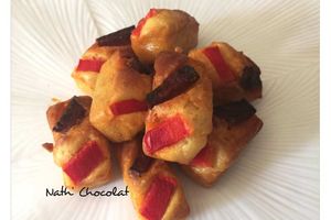 Mini cake poivron et chorizo