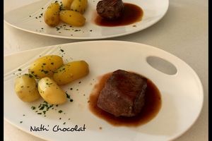 Grenadin de veau et ses pommes vapeur
