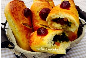 Pain au lait aux fruits confits