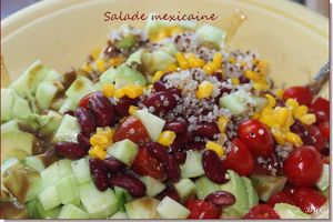 Salade mexicaine pour une rentrée gourmande et pas stressée!