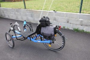 Le tricycle bleu
