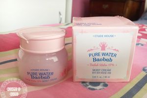 Review: Etude House Pure Water Baobab Moist Cream