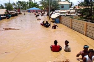 Inondations à Tananarive