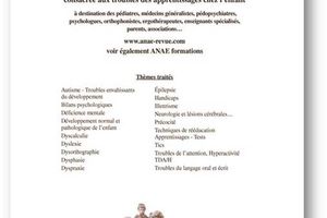 ANAE - 2015 - Programme rédactionnel - Thématiques