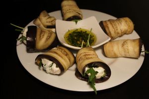 Aubergine à la ricotta