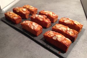 Mini moelleux aux amandes et aux pommes