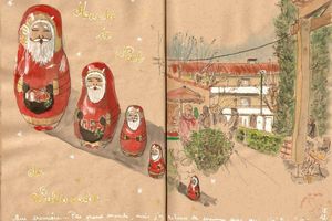 Marché de noël à Labéraudie...