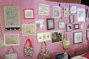Quelques photos du salon de la Broderie et des Arts Créatifs 2017