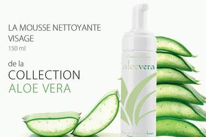 mousse nettoyante visage