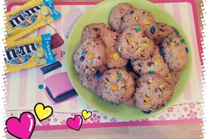 les cookies au M&Ms