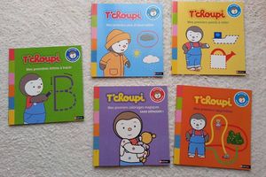 T'choupi 5 livres "activités pour les petits" - Nathan