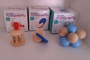 Les hochets Montessori de chez Oxybul
