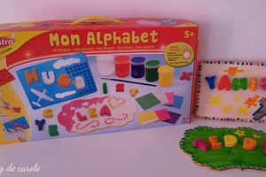 Coffret moulage mon alphabet - Joustra