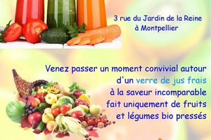 Bar à jus de la rentrée le jeudi 8 octobre