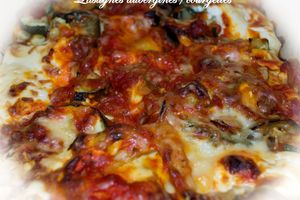 Lasagnes Aubergines/Courgettes