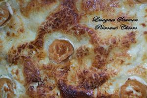 Lasagnes Saumon Poireaux
