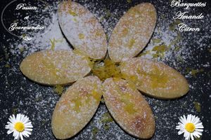 Barquettes Amandes Citron