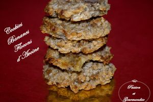 Cookies Bananes Flocons d'Avoine