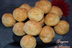 Gougères au Saumon