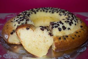 Gâteau au lait concentré aux pépites de chocolat