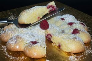 Clafoutis aux framboises