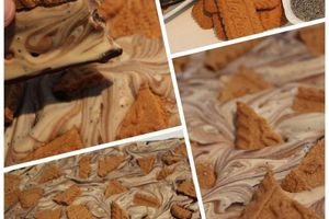 Jolie tablette choco/spéculoos à casser