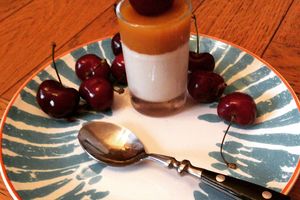 Panna cotta parfum de verveine