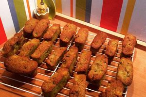 Mes mini cakes abricots pistaches