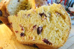 Ma brioche aux cranberries