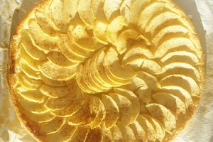 Tarte fine aux pommes