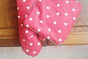 DIY : Coudre un gant de cuisine et une manique