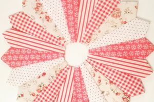 Patchwork : Assiette de dresde