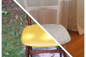 Customiser une chaise vintage