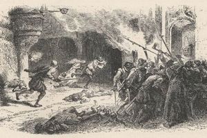 Massacre des protestants réunis au temple de la Brossardière le 13 août 1595