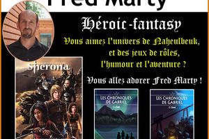 Dédicace - Dimanche 2 juillet à partir de 9h30 - Fred Marty