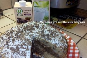 Gâteau fourré crême chocolat