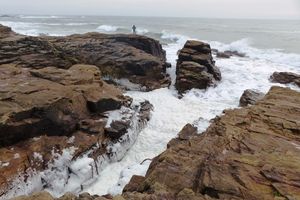 Photos de la côte sauvage du château d'Olonne
