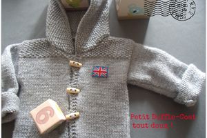 Petit Duffle-coat tout doux !!